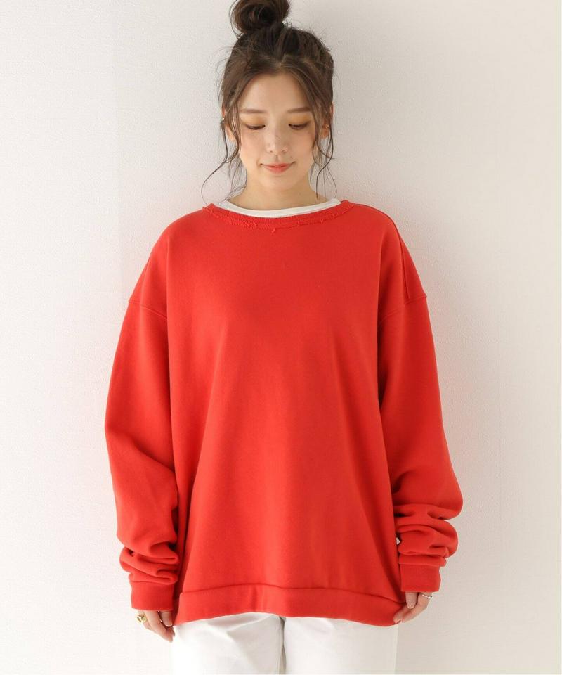 【YSTRDY’S TMRRW/イエスタディトゥモロー】 BAGGY CREW TOP：スウェット