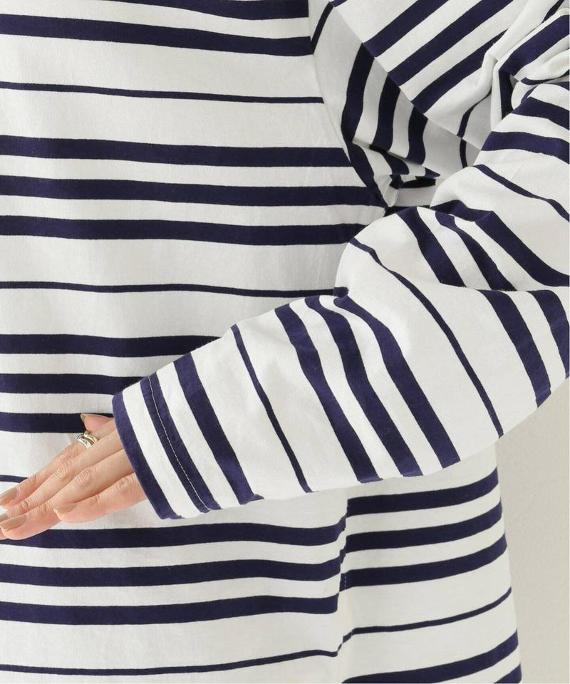 【YSTRDY’S TMRRW/イエスタディトゥモロー】BORDER BAGGY TEE LS：Tシャツ◆（JOURNAL ST
