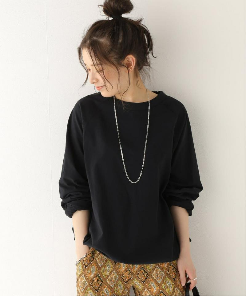 【YSTRDY’S TMRRW/イエスタディトゥモロー】JERSEY HUSTLER CREW TOP：Tシャツ