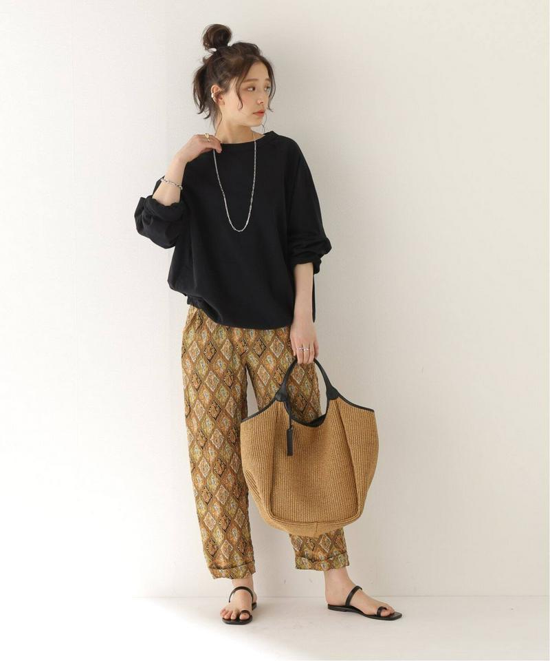 【YSTRDY’S TMRRW/イエスタディトゥモロー】JERSEY HUSTLER CREW TOP：Tシャツ