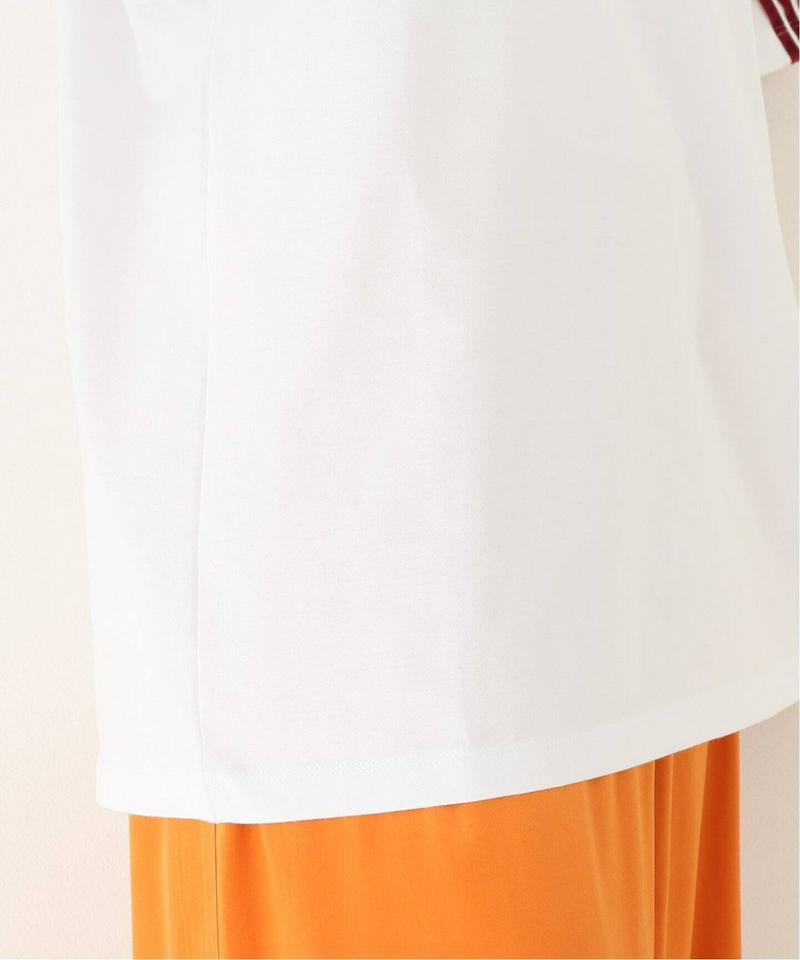 【DIMA LEU/ディマレウ】WHITE-TEE RED TONE：Tシャツ（JOURNAL STANDARD relume）