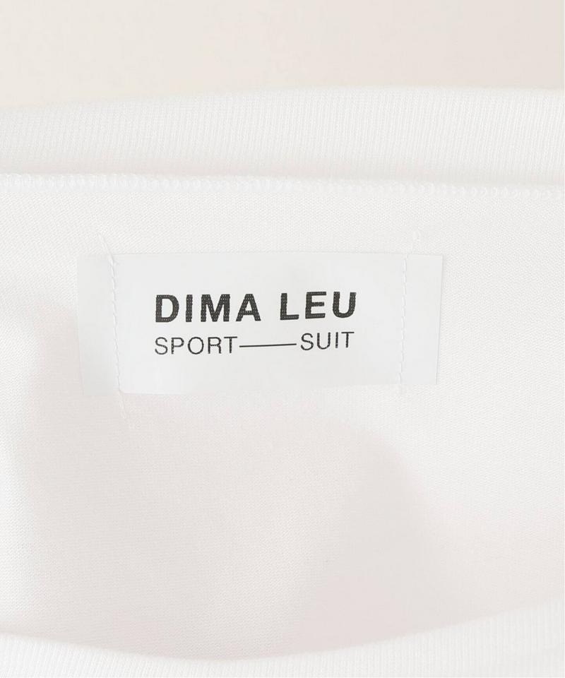【DIMA LEU/ディマレウ】WHITE-TEE RED TONE：Tシャツ（JOURNAL STANDARD relume）