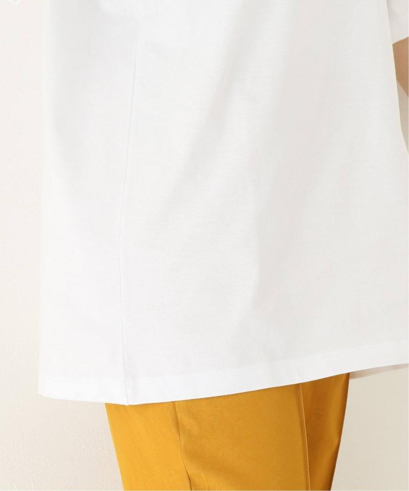 【DIMA LEU/ディマレウ】 WHITE-TEE GREEN TONE：Tシャツ（JOURNAL STANDARD relu