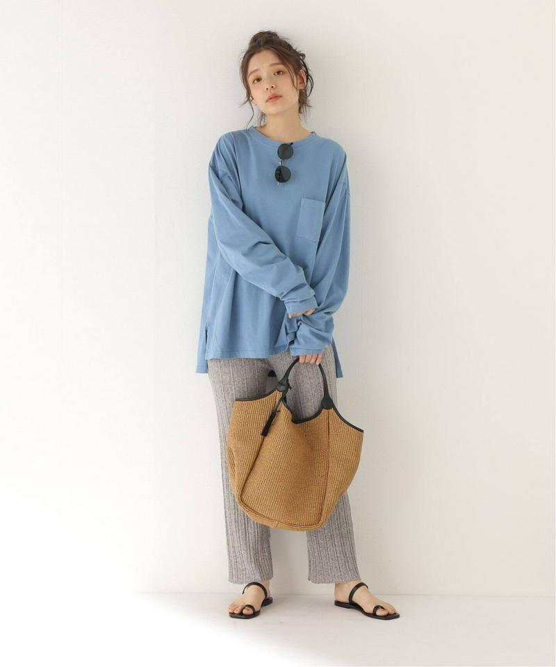 【YSTRDY’S TMRRW/イエスタディトゥモロー】BAGGY TEE LS：カットソー