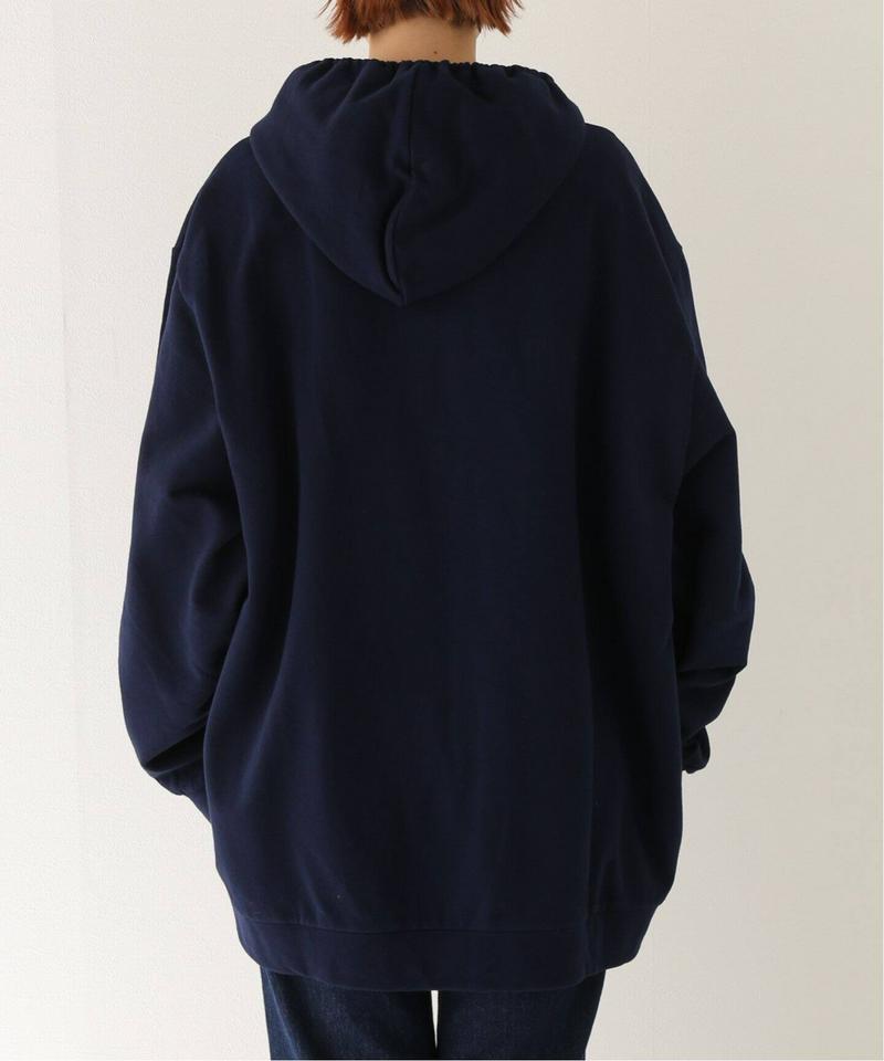 【CAMIEL FORTGENS / カミエル・フォートヘンス】Zip scarf Hoodie：フーディ