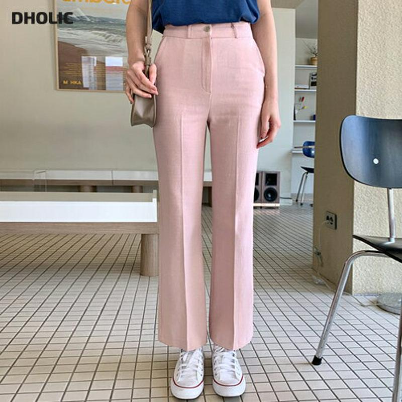 コットンパンツ・全6色・t55298 レディース【pt】【パンツ ズボン ロングパンツ 綿 コットン 無地 カジュアル シンプル