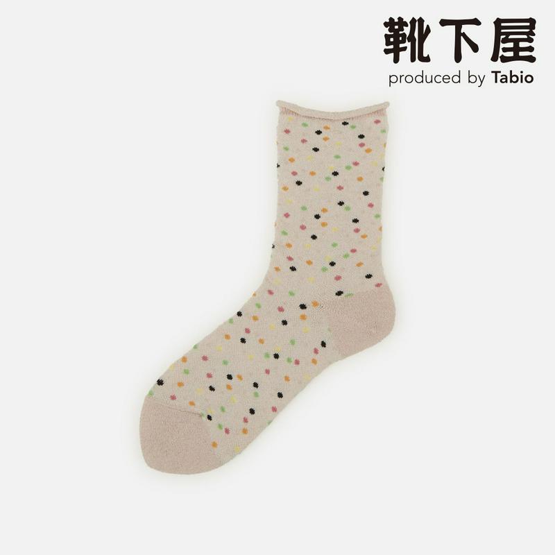 【あす楽】【Tabio】 ブークレーメッシュドットソックス / 靴下屋 靴下 タビオ くつ下 レディース 日本製