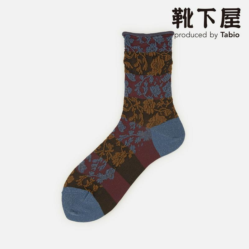 【あす楽】【Tabio】 フロート切替えショートソックス / 靴下屋 靴下 タビオ くつ下 ショート レディース 日本製