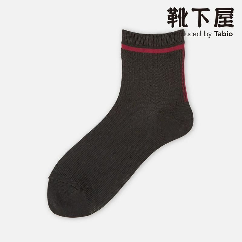 【全品送料無料★〜6/11 23:59迄】【あす楽】【靴下屋】 Tバックライン総メッシュショートソックス / 靴下 タビオ Tabio くつ下 ショート レディース 日本製