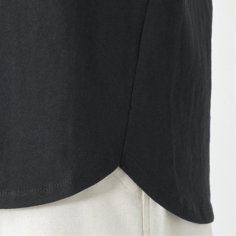 綿１００％◎しっかりした生地感のフレンチスリーブロゴＴシャツ