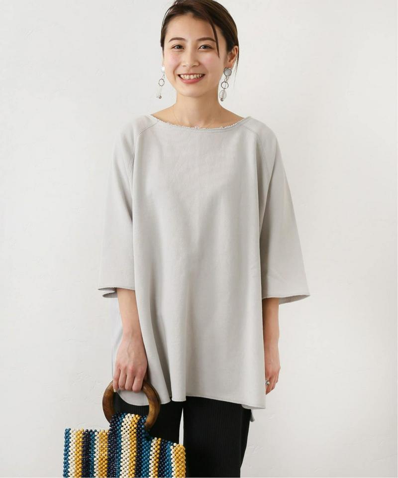 カットオフオーバーサイズスウェットTシャツ◆（JOURNAL STANDARD relume）