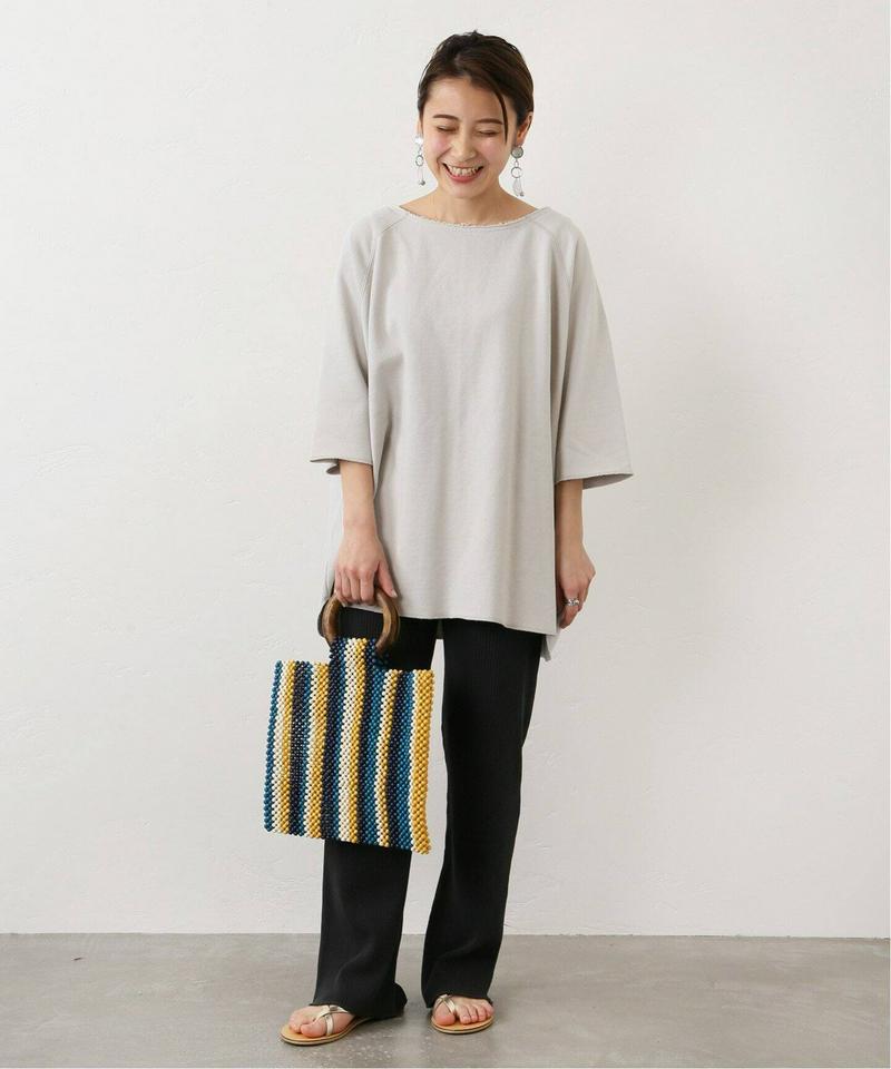 カットオフオーバーサイズスウェットTシャツ◆（JOURNAL STANDARD relume）