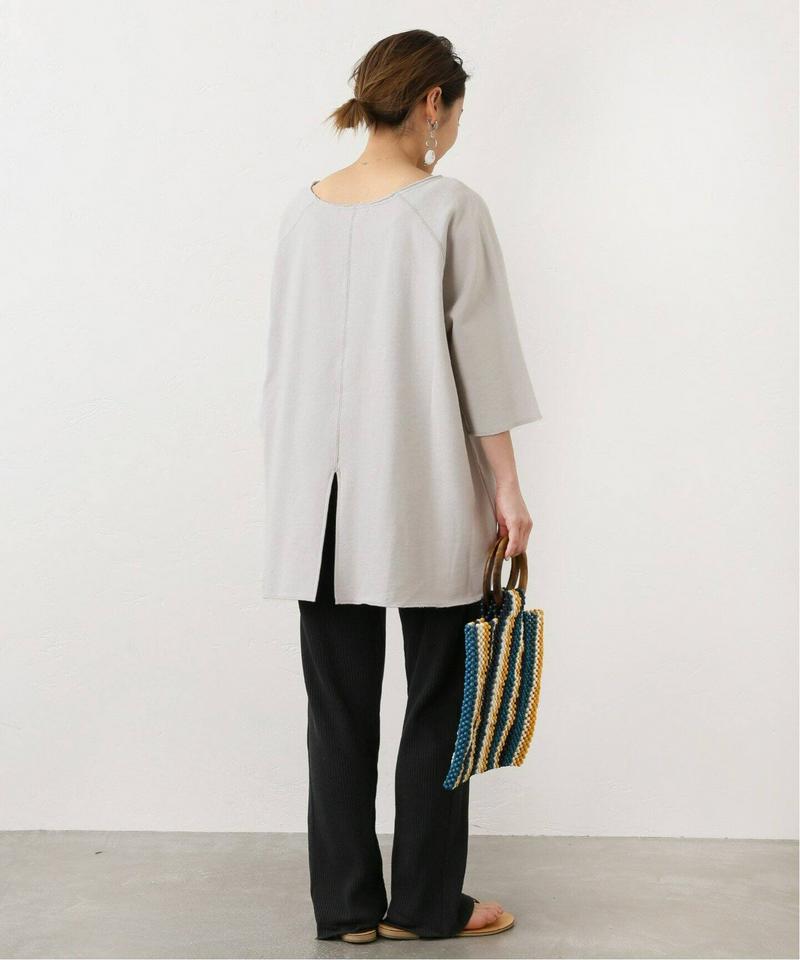 カットオフオーバーサイズスウェットTシャツ◆（JOURNAL STANDARD relume）
