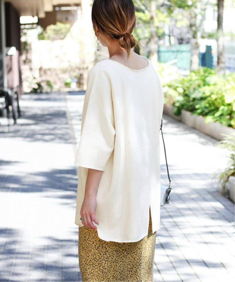カットオフオーバーサイズスウェットTシャツ◆（JOURNAL STANDARD relume）