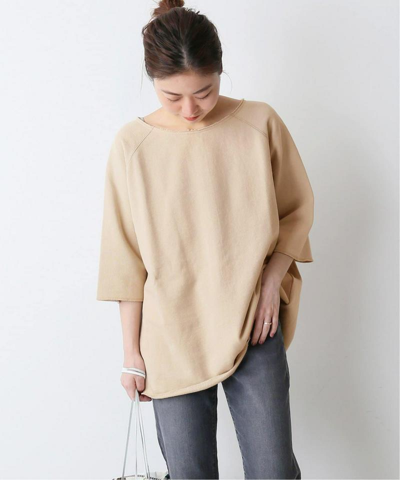 カットオフオーバーサイズスウェットTシャツ◆（JOURNAL STANDARD relume）
