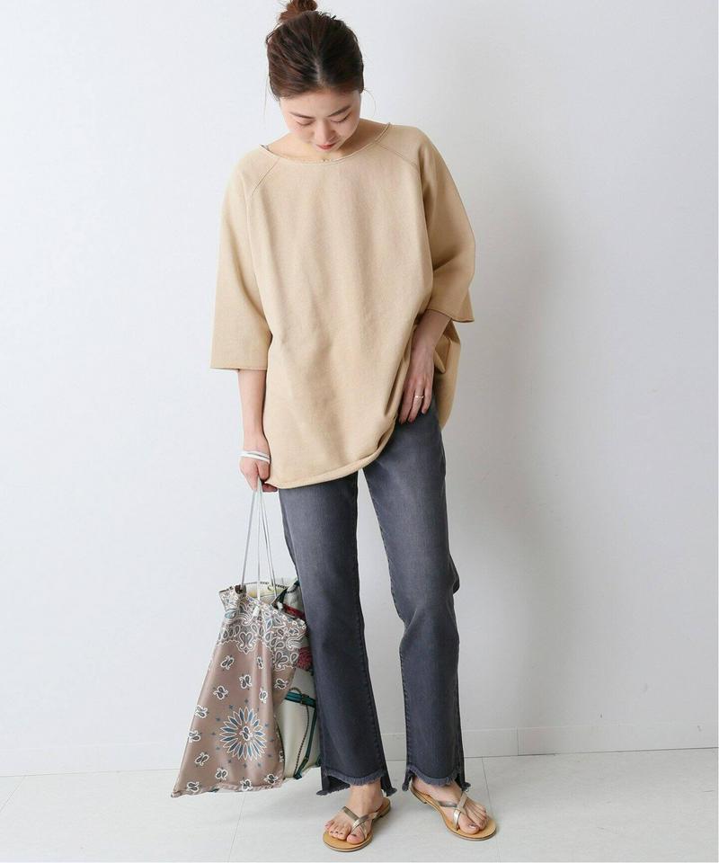 カットオフオーバーサイズスウェットTシャツ◆（JOURNAL STANDARD relume）