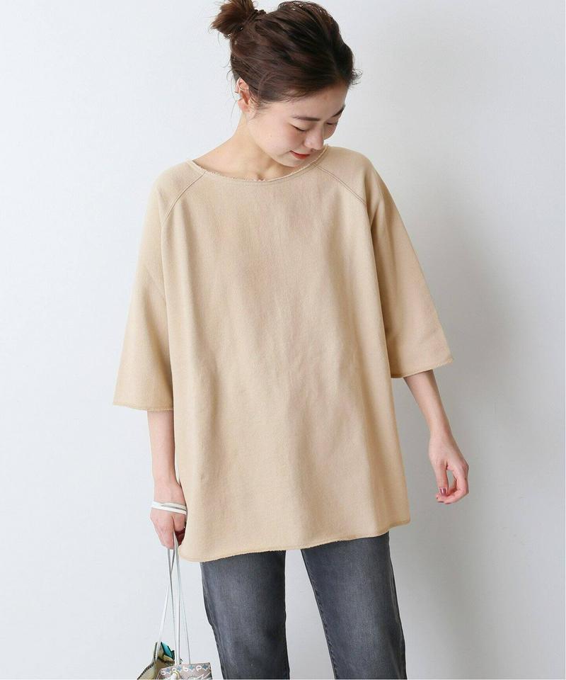 カットオフオーバーサイズスウェットTシャツ◆（JOURNAL STANDARD relume）