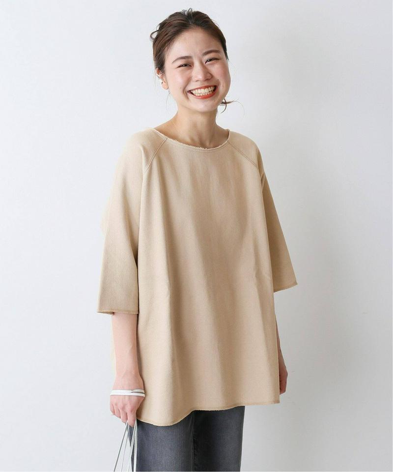 カットオフオーバーサイズスウェットTシャツ◆（JOURNAL STANDARD relume）