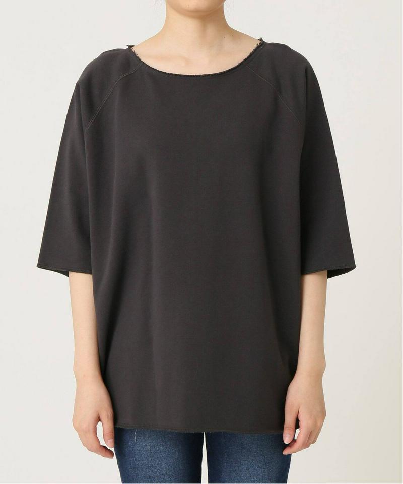 カットオフオーバーサイズスウェットTシャツ◆（JOURNAL STANDARD relume）