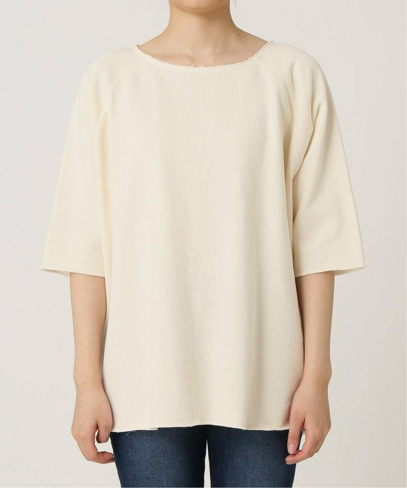 カットオフオーバーサイズスウェットTシャツ◆（JOURNAL STANDARD relume）