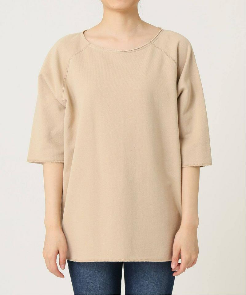 カットオフオーバーサイズスウェットTシャツ◆（JOURNAL STANDARD relume）