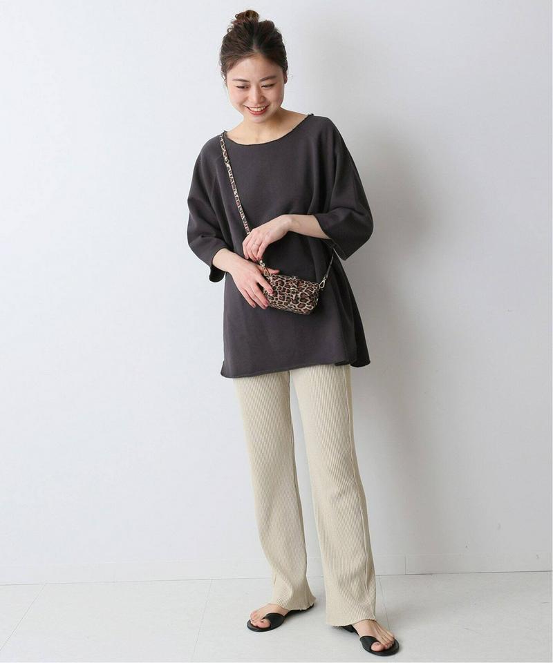 カットオフオーバーサイズスウェットTシャツ◆（JOURNAL STANDARD relume）