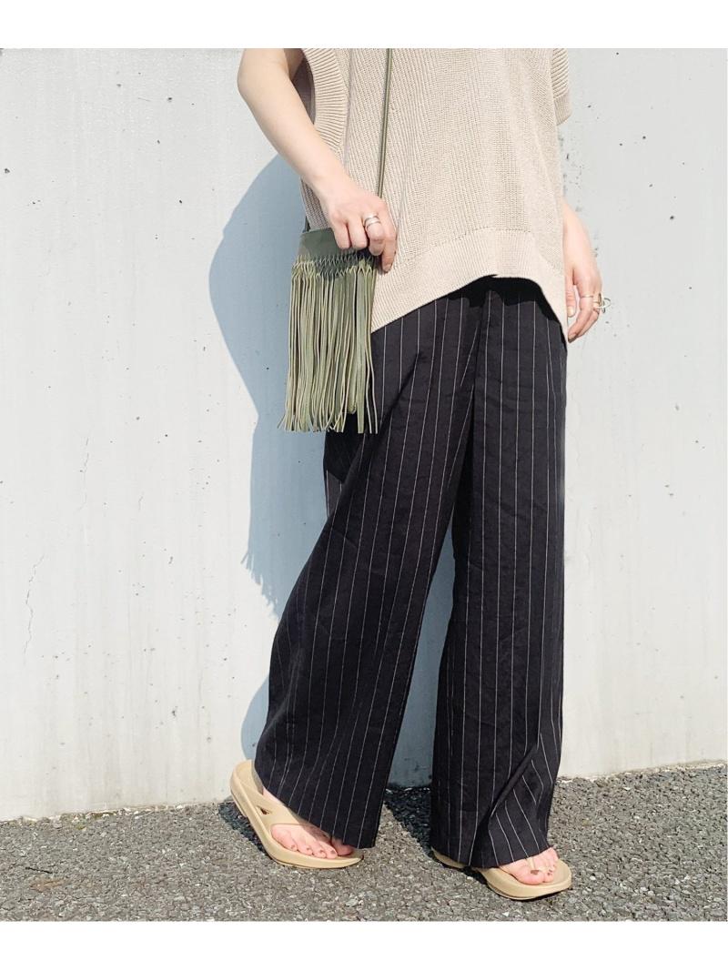 LI/VISワイドストライプイージーワイドPT