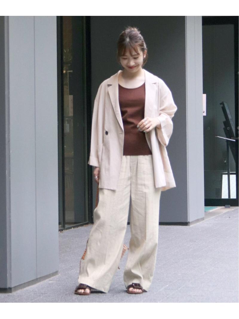 LI/VISワイドストライプイージーワイドPT