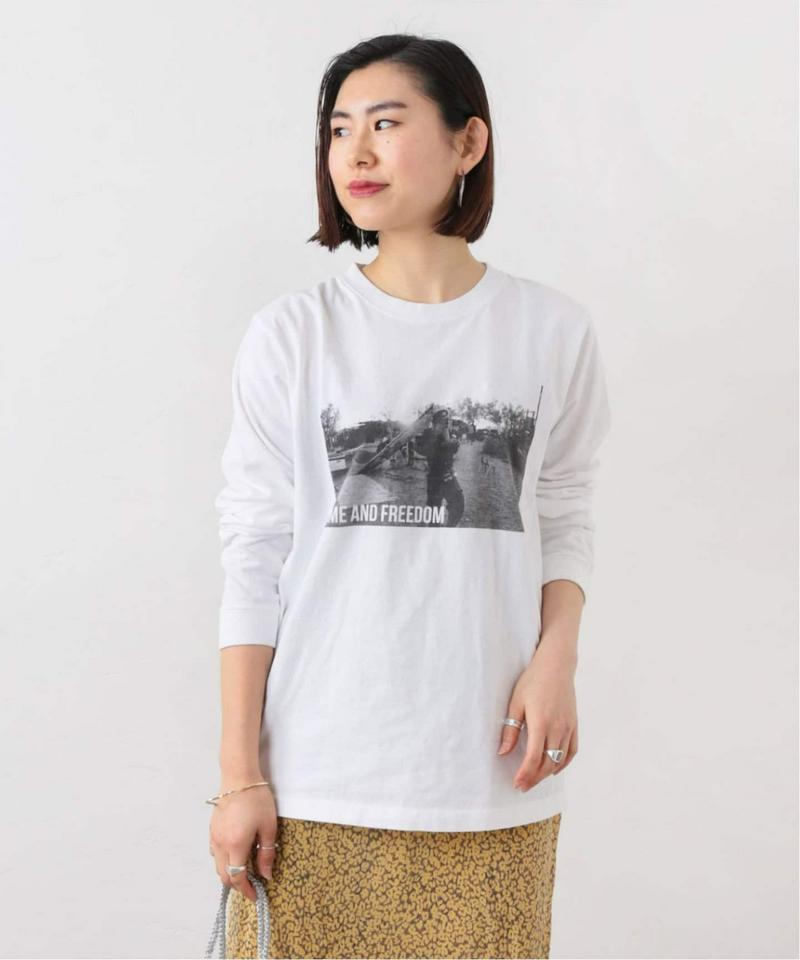 《追加》【FREDERICK/フレデリック】TIME AND FREEDOM PHOTO ロングTシャツ◆