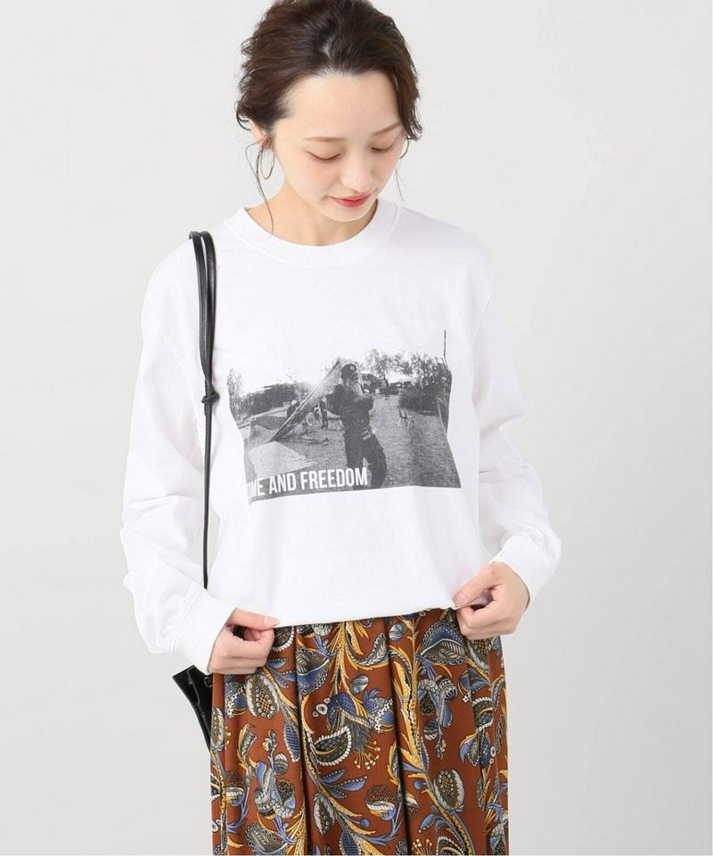 《追加》【FREDERICK/フレデリック】TIME AND FREEDOM PHOTO ロングTシャツ◆
