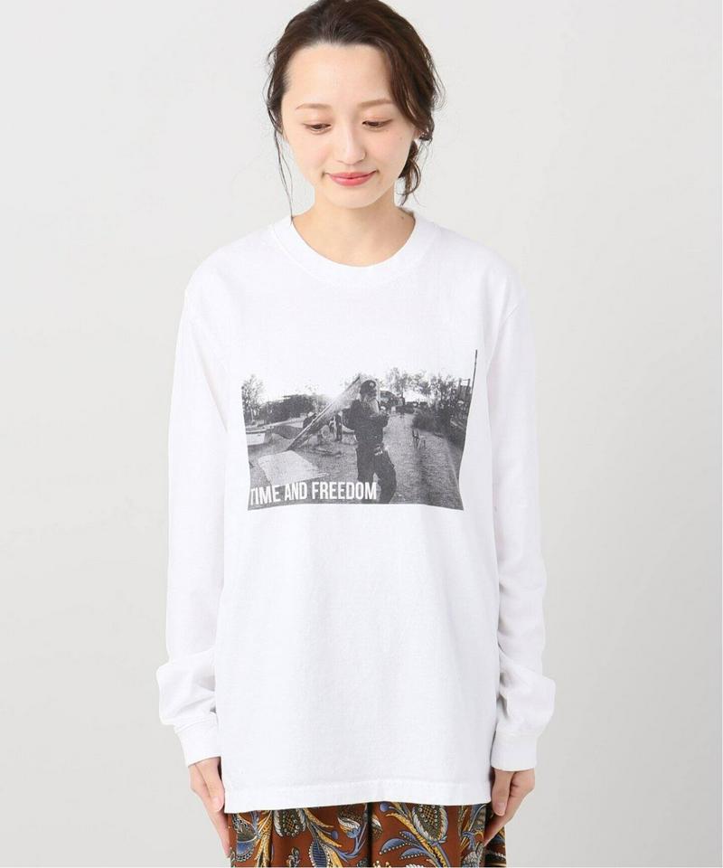 《追加》【FREDERICK/フレデリック】TIME AND FREEDOM PHOTO ロングTシャツ◆