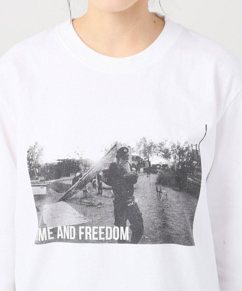 《追加》【FREDERICK/フレデリック】TIME AND FREEDOM PHOTO ロングTシャツ◆