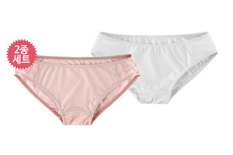 スリムインナーパンツ2SET p000564 キッズ 【3~8才】【bw】【韓国 ファッション 水着 単品 パンツ インナー インナーパンツ 2セット 無地キッズ 子供 子供用 春 夏】【KIDS】