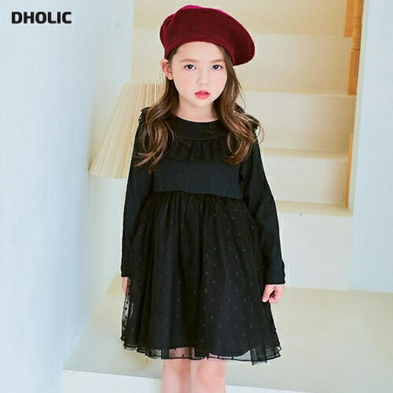 ドットチュールワンピース・p001264 キッズ【3~8才】【ops】【ワンピース ミディ丈 ミディワンピース チュール チュー