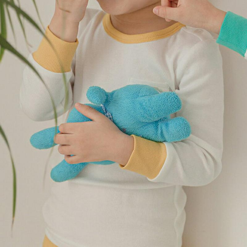 giraffeパジャマ上下SET(イエロー)・p001103 キッズ【3~8才】【uw】【パジャマ 部屋着 ルームウェア 長袖 長ズボン パンツ ズボン きりん キリン 動物 かわいい 可愛い 黄色 女の子 男の子 子供 こども 子供服 こども服】【KIDS】