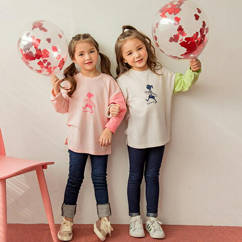 baguetteプリントTシャツ(アイボリー) p000747 キッズ 【3~8才】【tops】【韓国 ファッション トップス 