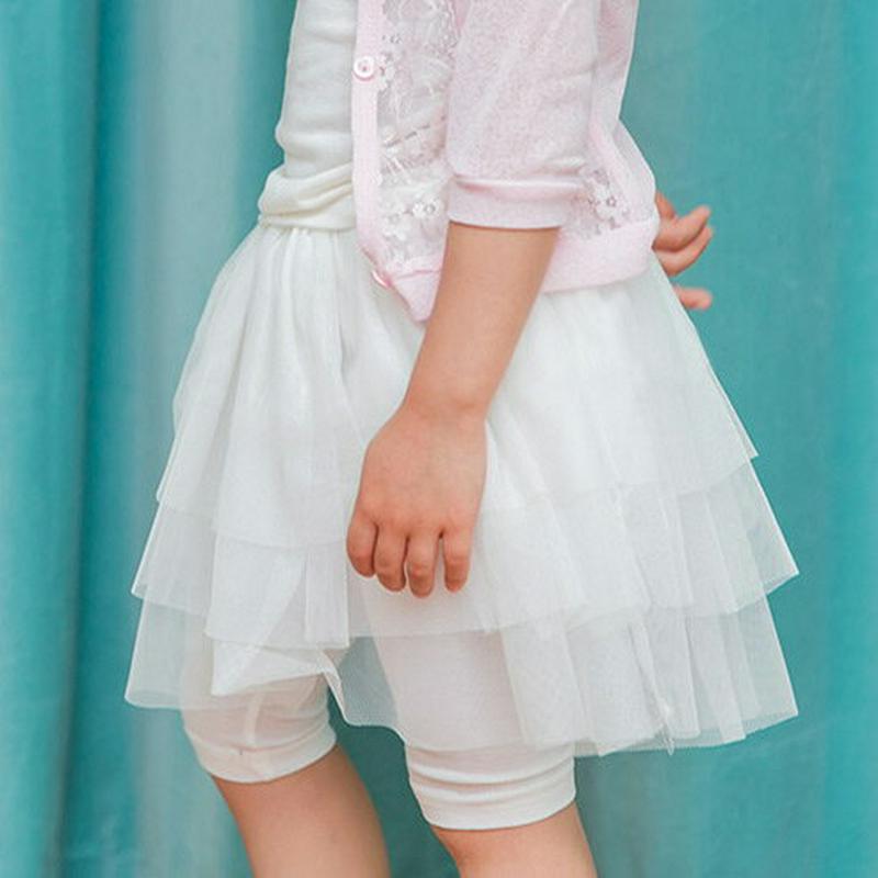 ティアードチュールスカートレギンス・p001198 キッズ【3~8才】【sk】【 スカートレギンス スカート レギンス チュール