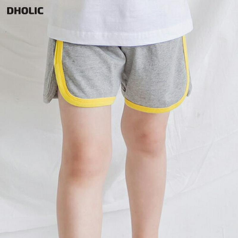カラーラインショートパンツ・p001206 キッズ【3~8才】【pt】【ショートパンツ 短パン ズボン ボトムス パンツ カラー