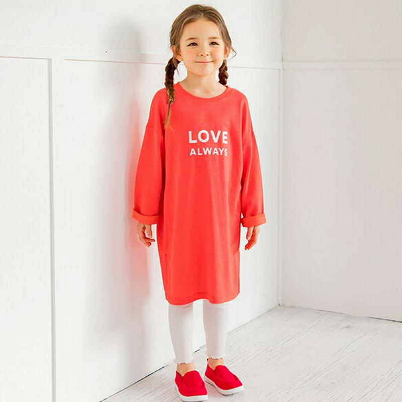 love上下SET(レッドホワイト) p001237 キッズ 【3~8才】【SET】【韓国 ファッション セット Tシャツ カ