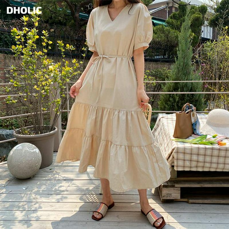 ストラップ付2WAYティアードワンピース・全3色・t58825 レディース【ops】【ワンピース ロングワンピース ロング丈 半