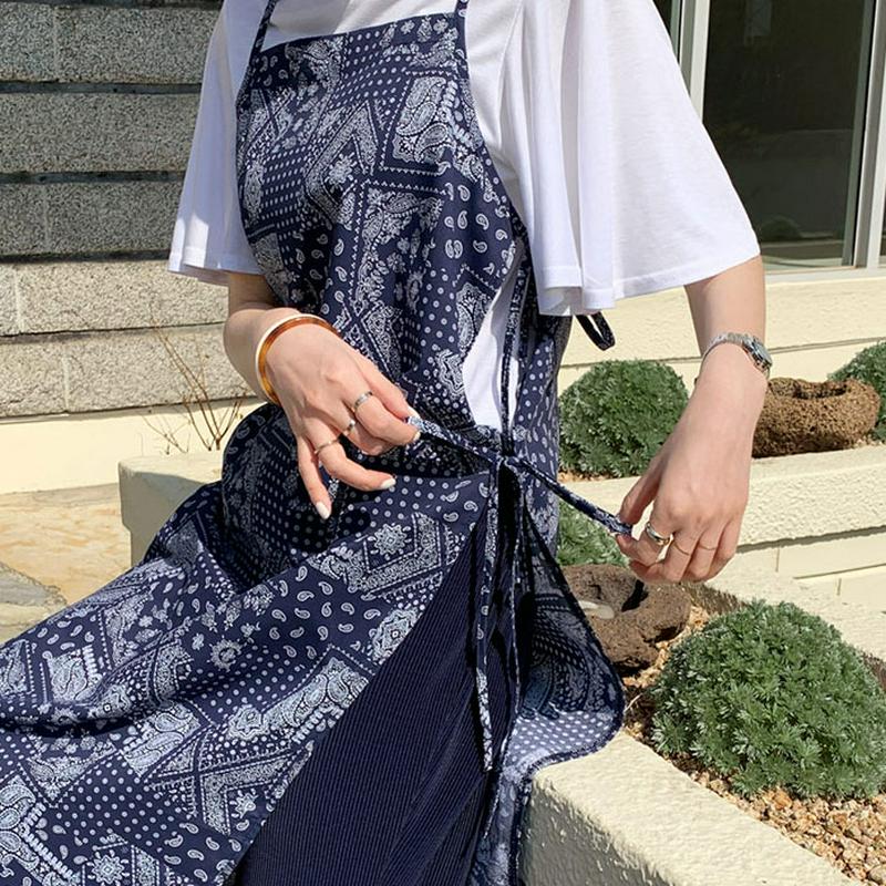 ペイズリーロングスリーブレス・全2色・t61714 レディース【tops】【ワンピース ロング ロングワンピース スリーブレス 