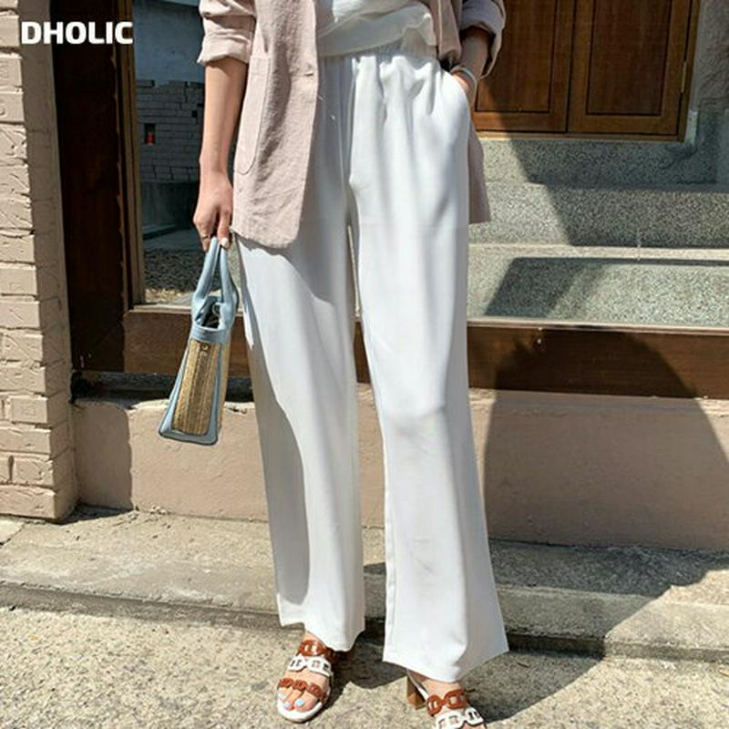 イージーストレートパンツ・全3色・t61724 レディース【pt】【パンツ ロングパンツ ズボン ボトムス単色 無地 シンプル 