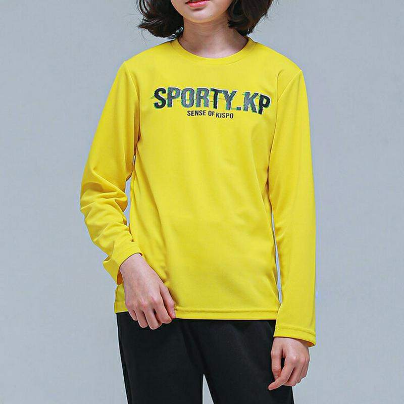 NT02スポーティTシャツ(ブルー)・p000847 キッズ【9~17才】【tops】【トップス Tシャツ 長袖 ロンT ロゴ 