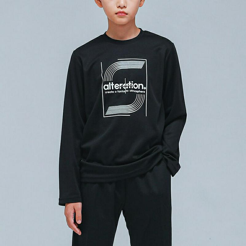 NT01プリントTシャツ(ブラック)・p000849 キッズ【9~17才】【9~17才】【tops】【トップス Tシャツ 長袖 