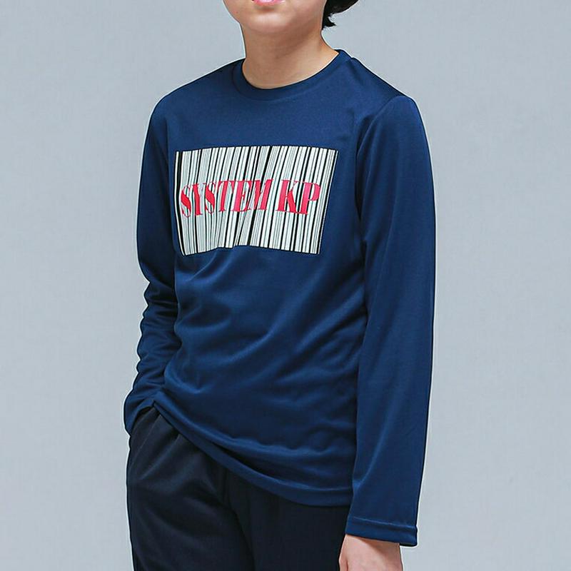 NT05ボックスプリントTシャツ(レッド)・p000840 キッズ【9~17才】【tops】【トップス Tシャツ ロンT 長袖 