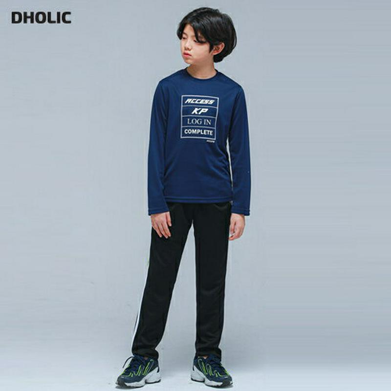 NS06トレーニング上下SET(ネイビーブラック)・p000981 キッズ【9~17才】【set】【セット トップス Tシャツ 