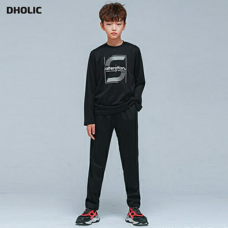 NS03トレーニング上下SET(ブラック)・p000995 キッズ【9~17才】【set】【セット トップス Tシャツ ロングパ