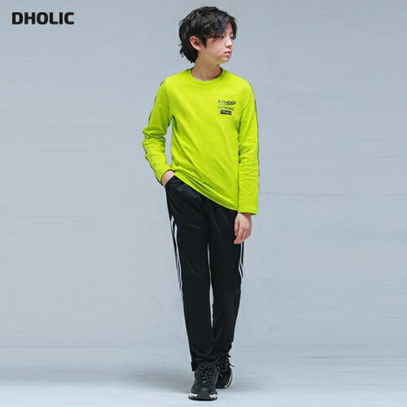 NS09トレーニング上下SET(ライムブラック)・p000974 キッズ【9~17才】【set】【セット トップス Tシャツ ロ