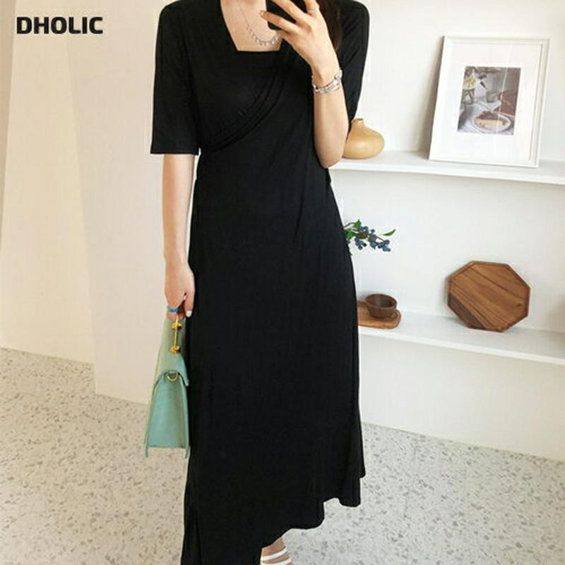 ラップワンピース・全3色・b61773 レディース【ops】【ワンピース ロングワンピース ロング 半袖 ハーフスリーブ ラップ