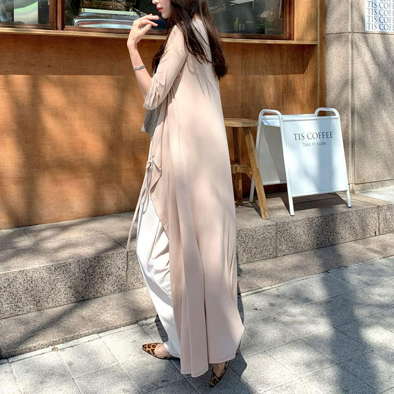 ラップワンピース・全3色・b61773 レディース【ops】【ワンピース ロングワンピース ロング 半袖 ハーフスリーブ ラップ